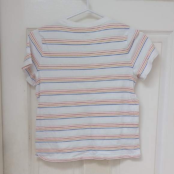 Madewell Northside Vintage Tee in Costillo Stripe xsmall - Picture 5 of 10